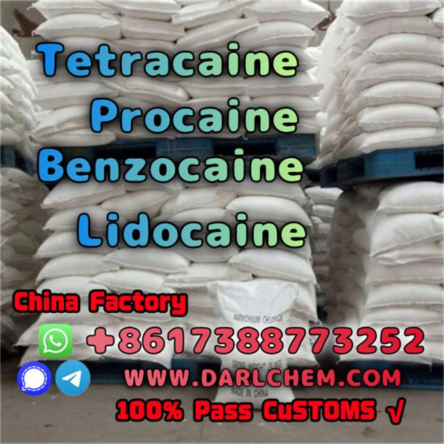 Lidocaine Benzocaine Procaine raw Powder 137-58-6 Wholesale Price