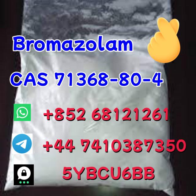 +852 68121261 Hot sale Bromazolam C A S 71368-80-4