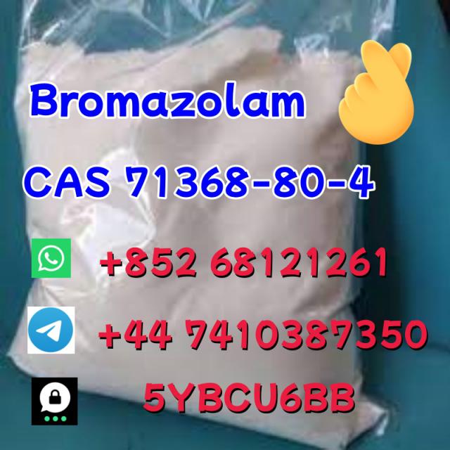 +852 68121261 Hot sale Bromazolam C A S 71368-80-4