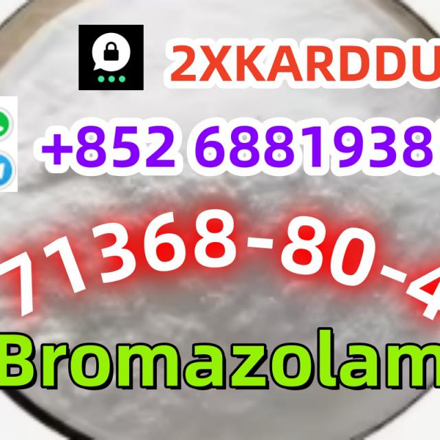 whatsapp+852 68819385 Bromazolam 71368-80-4 quality, low price