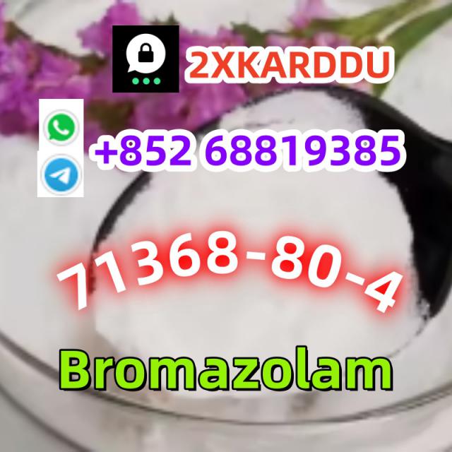 whatsapp+852 68819385 Bromazolam 71368-80-4 quality, low price