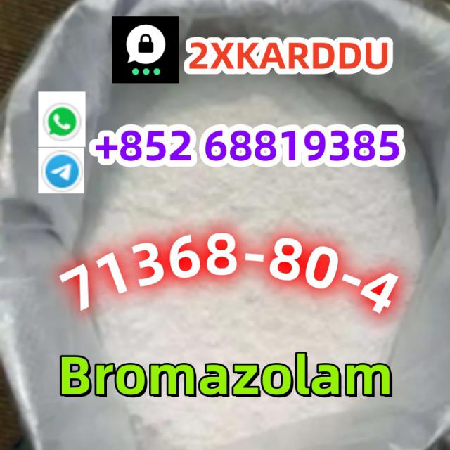 whatsapp+852 68819385 Bromazolam 71368-80-4 quality, low price