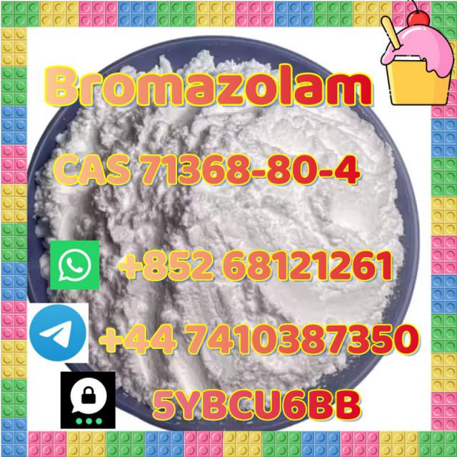 +852 68121261 Hot sale Bromazolam C A S 71368-80-4