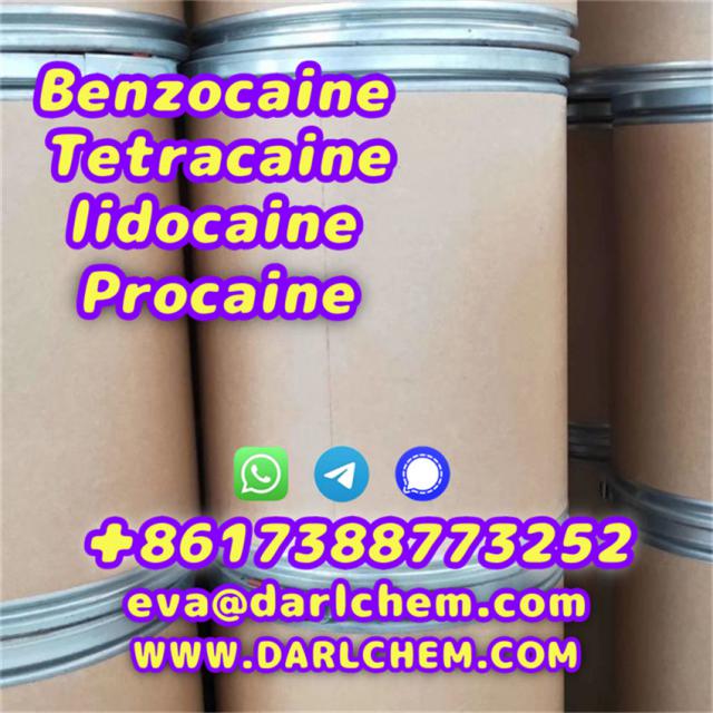 Lidocaine Benzocaine Procaine raw Powder 137-58-6 Good Price