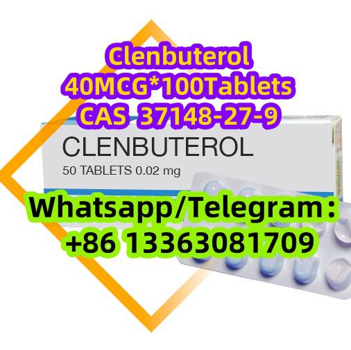 CAS 37148-27-9 Clenbuterol 40MCG*100Tablets