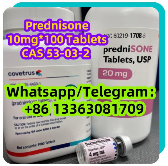 Prednisone 10mg*100 Tablets CAS 53-03-2