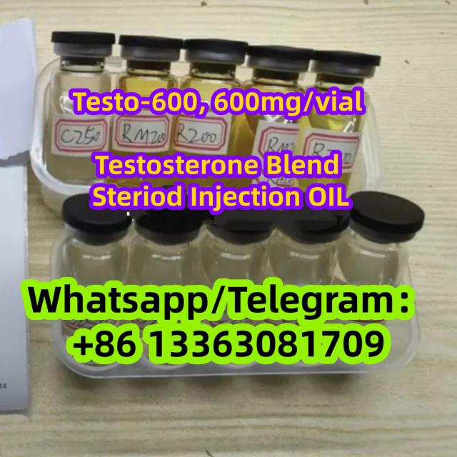 Testo-600, 600mg/vial Testosterone Blend Steriod Injection OIL