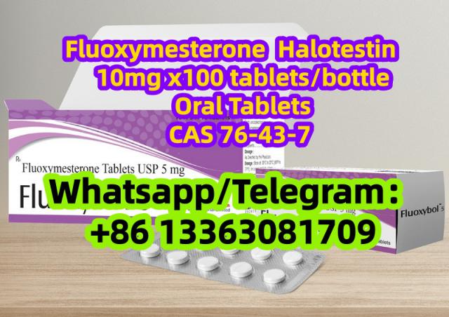 Fluoxymesterone Halotestin 10mg x100 tablets/bottle Oral Tablets CAS 76-43-7