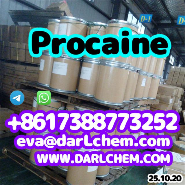 Procaine crystals Powder 59-46-1 99% Pure 100% Pass Customs