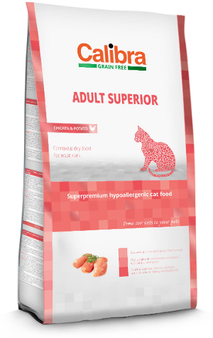 Calibra Cat Grain Free Adult Superior / Chicken & Potato