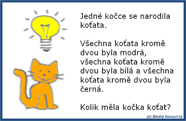 Úloha: Kočka a koťata