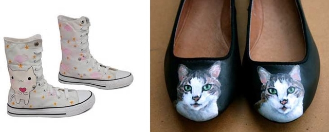 Boty s kokou / Cat shoes